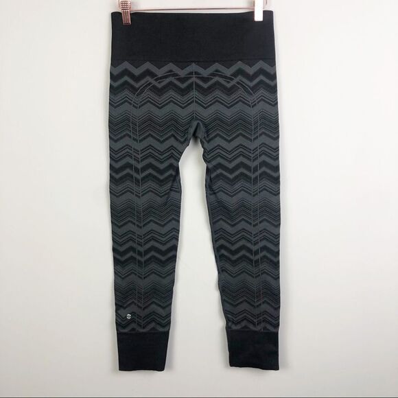 LULULEMON | Ebb to Street Pants Chevron Heathered Slate Women’s Size 8 - Picture 5 of 15